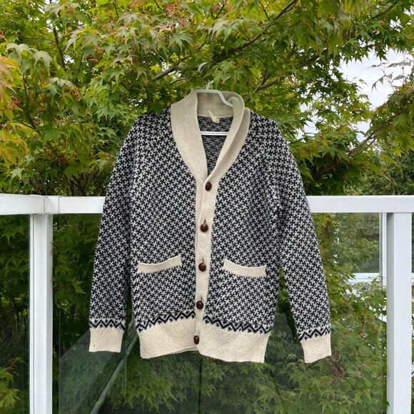 vintage men's cardigan - Picture 10 of 10